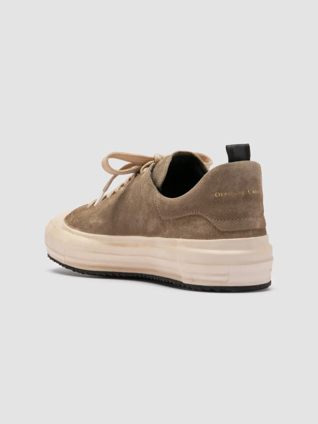 Officine Creative MES 009 - Leather And Suede Low Top Sneakers