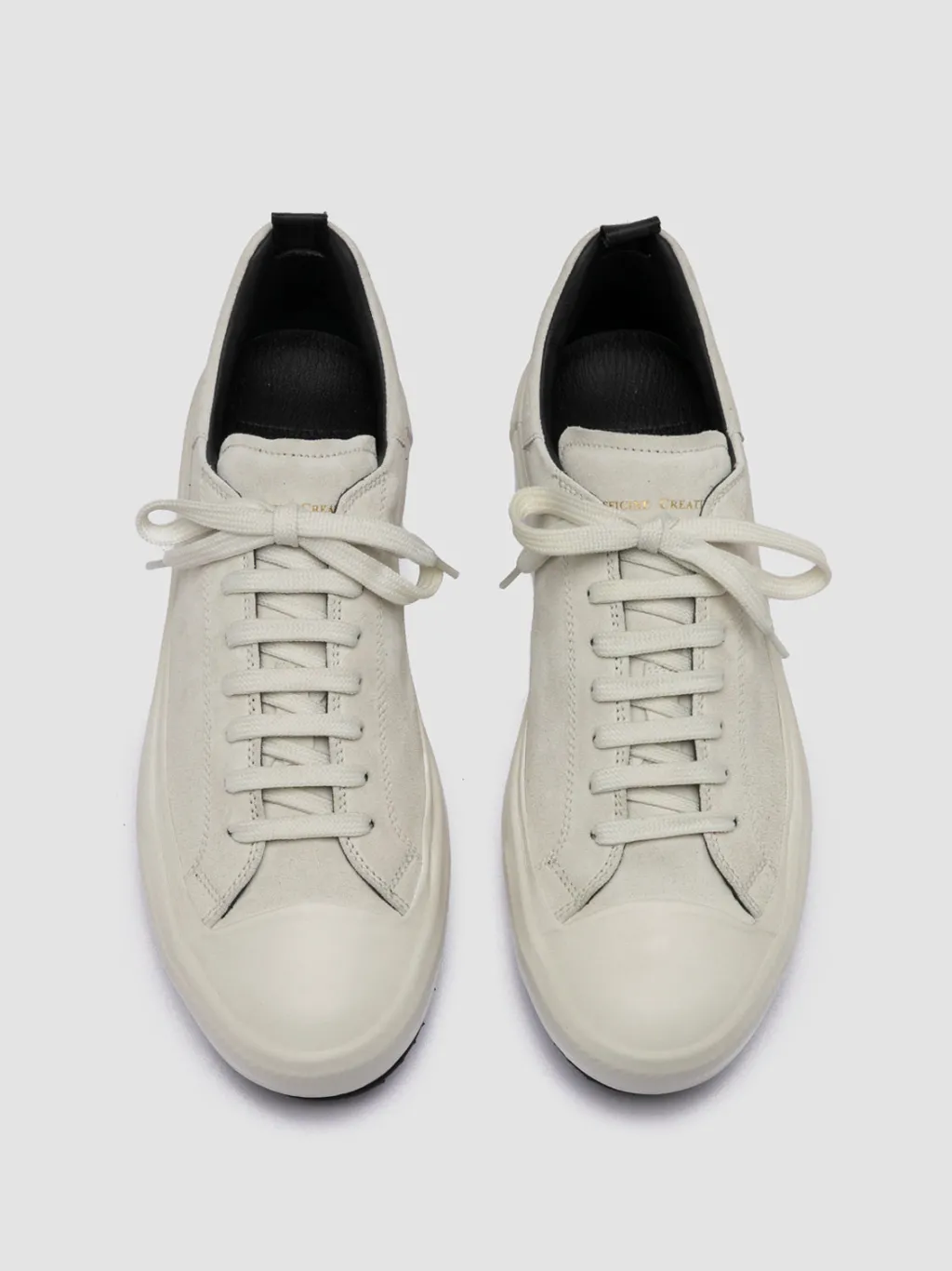 Officine Creative MES 009 - Leather And Suede Low Top Sneakers
