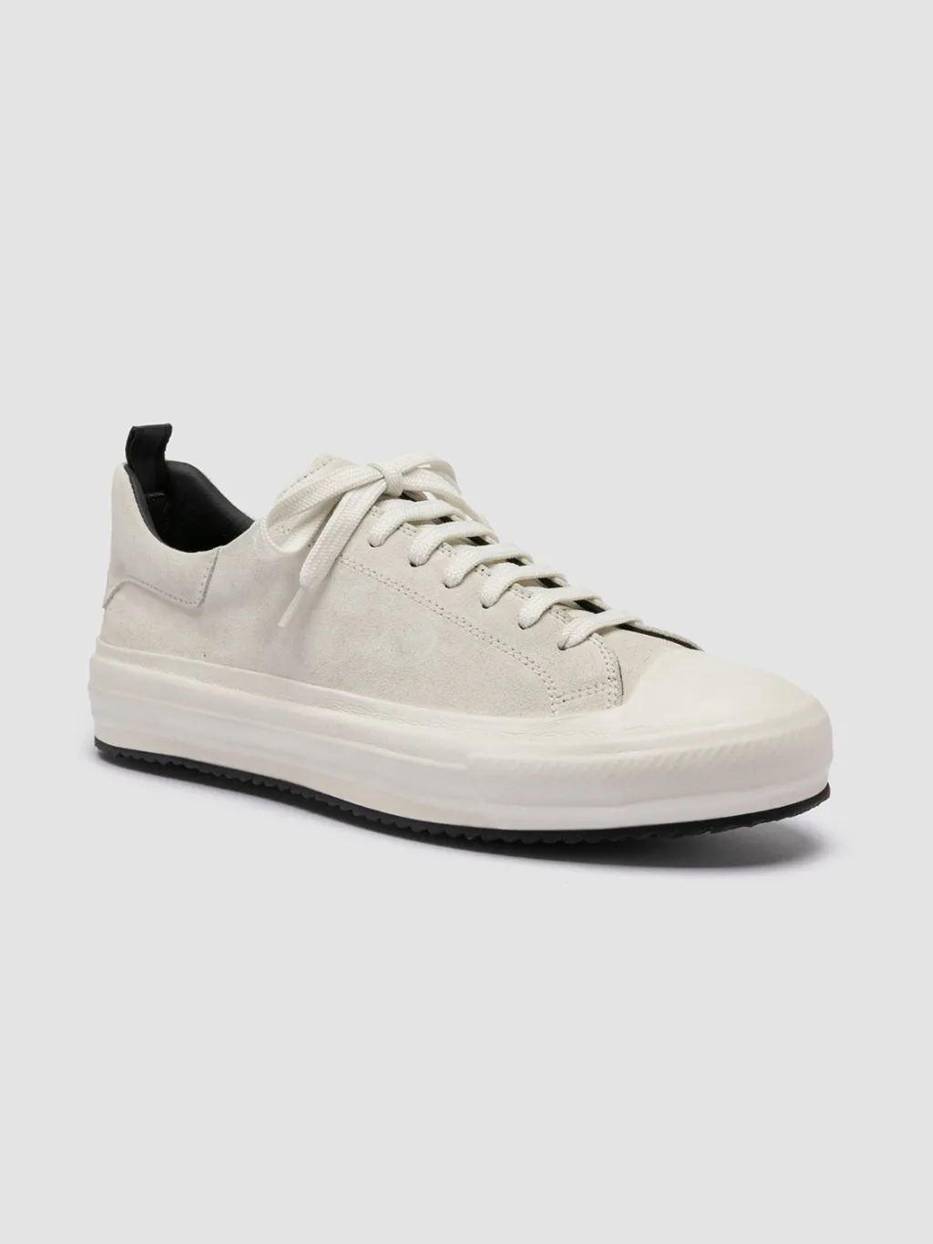 Officine Creative MES 009 - Leather And Suede Low Top Sneakers
