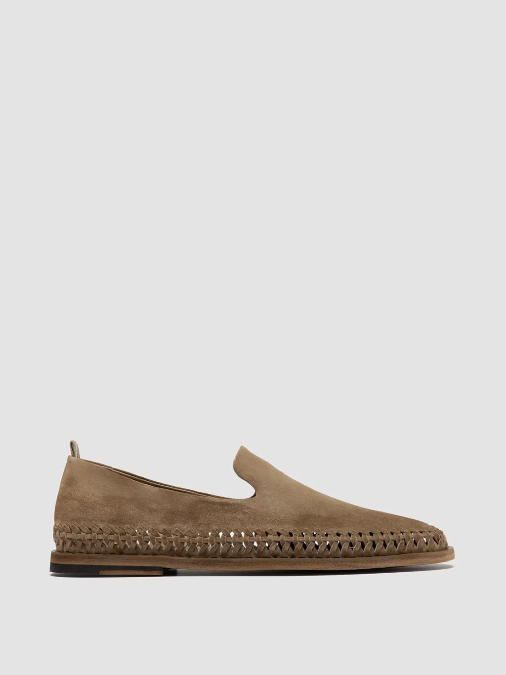 Officine Creative MILES 002 - Brown Suede Loafers