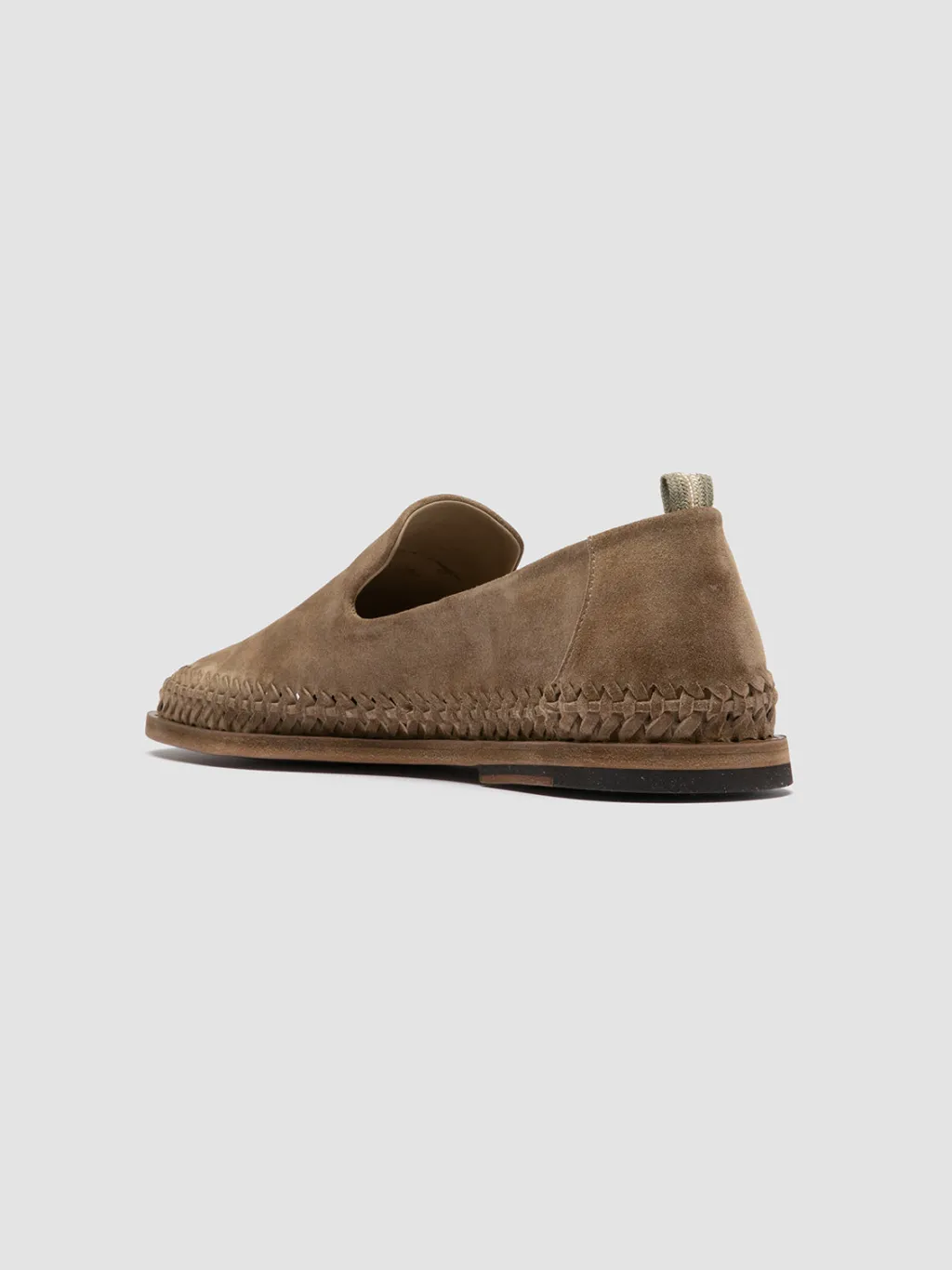 Officine Creative MILES 002 - Brown Suede Loafers