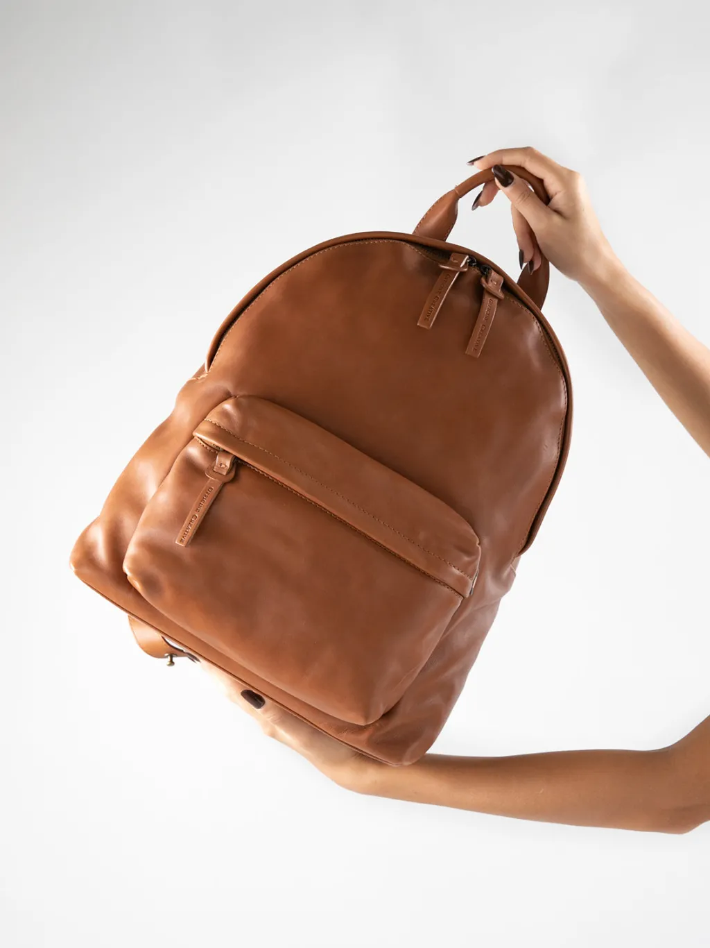 Women Officine Creative MINI PACK - Green Leather Backpack