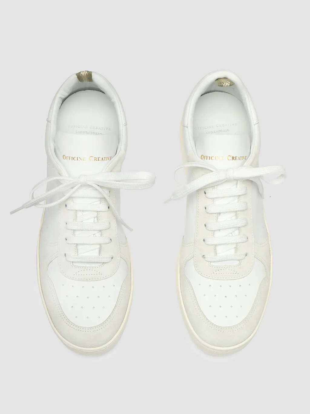 Officine Creative MOWER 008 - Leather And Suede Sneakers