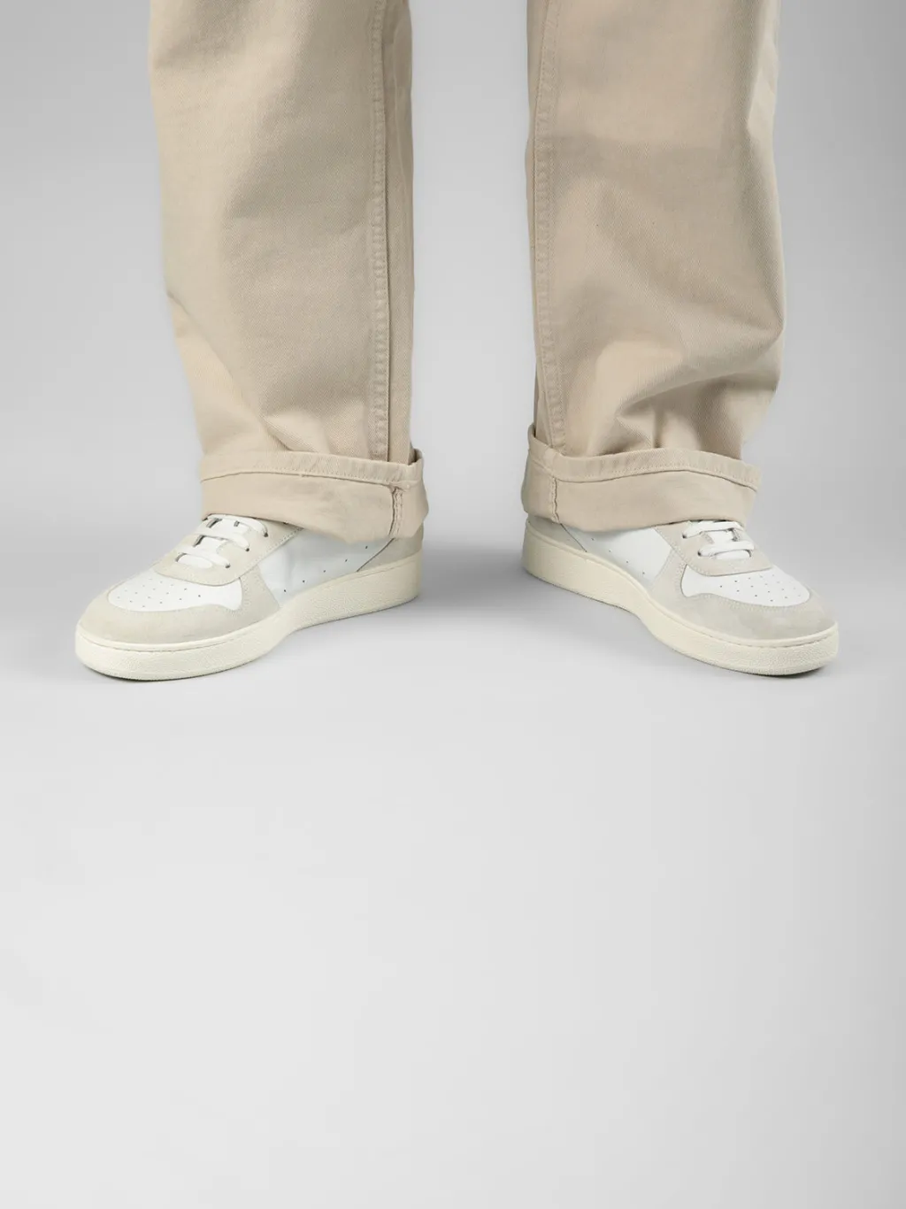 Officine Creative MOWER 008 - Leather And Suede Sneakers