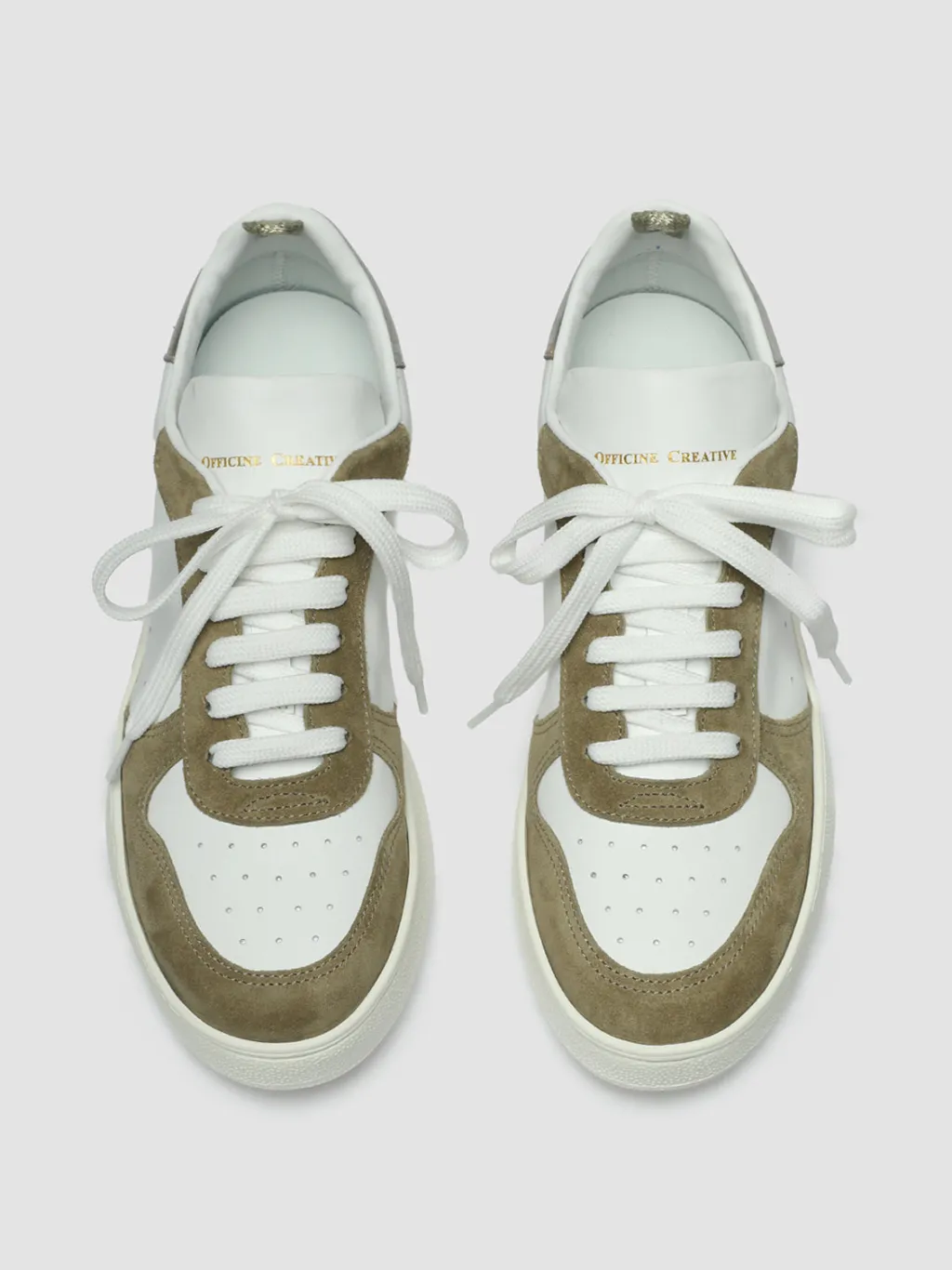 Women Officine Creative MOWER 110 - White Leather Low Top Sneakers