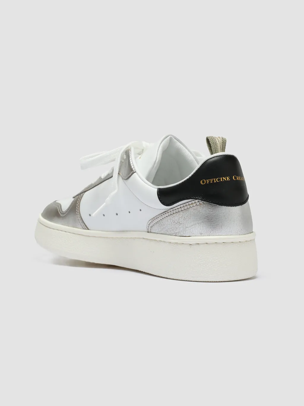 Women Officine Creative MOWER 110 - White Leather Low Top Sneakers