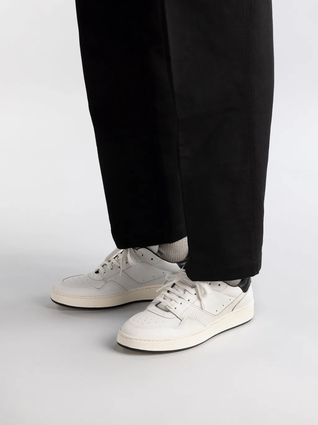 Officine Creative MOWER 016 - White Leather Low Top Sneakers