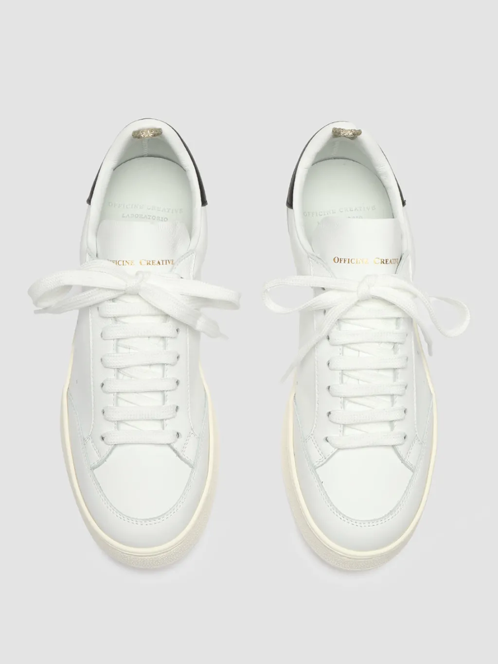 Women Officine Creative MOWER 109 - White Leather Sneakers