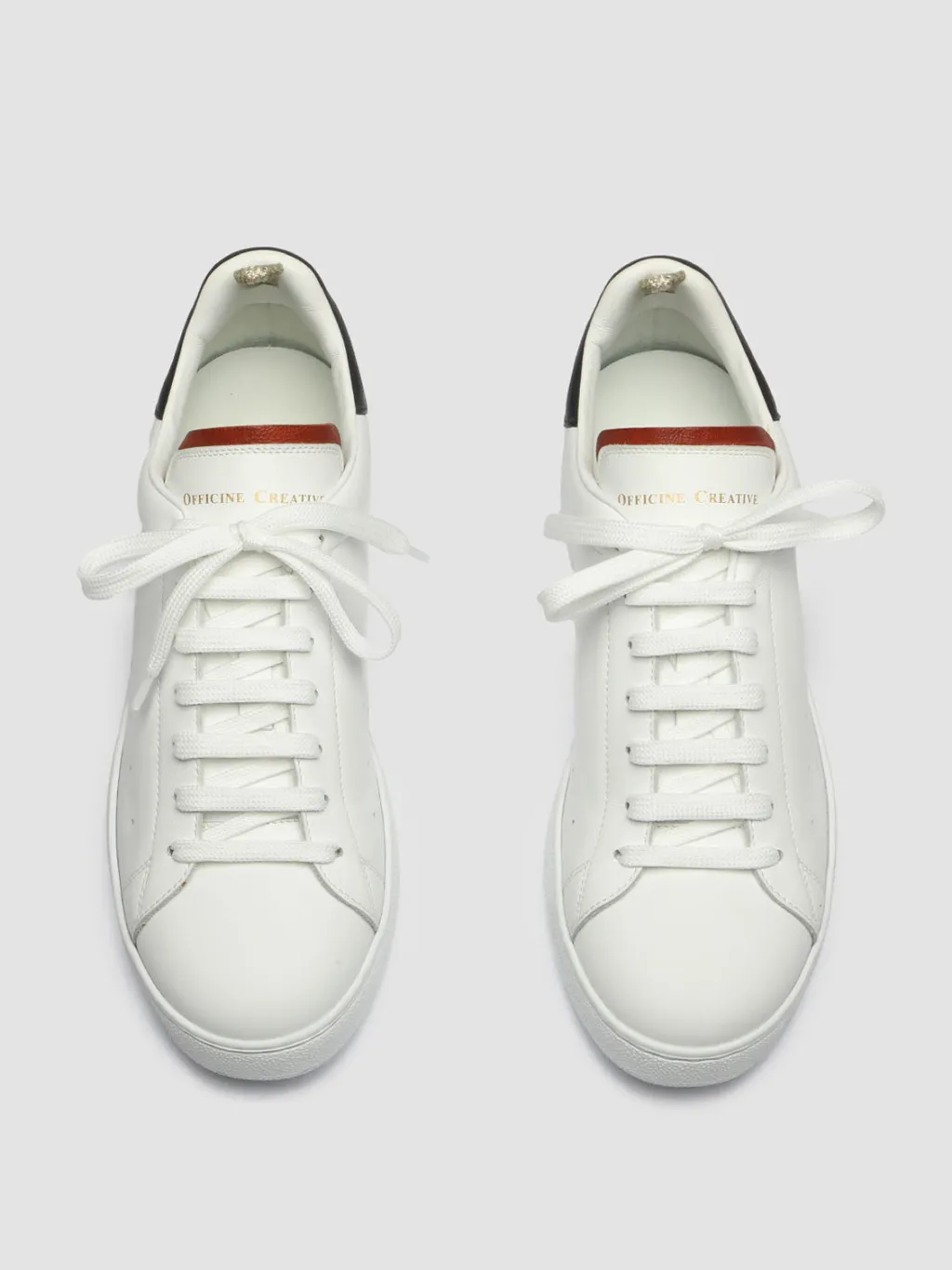 Officine Creative MOWER 005 - White Leather Sneakers