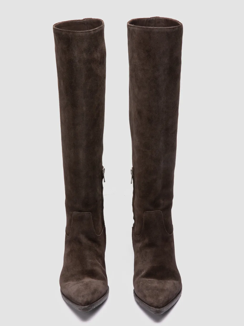 Women Officine Creative NOELIE DD 104 - Brown Suede Pull On Boots