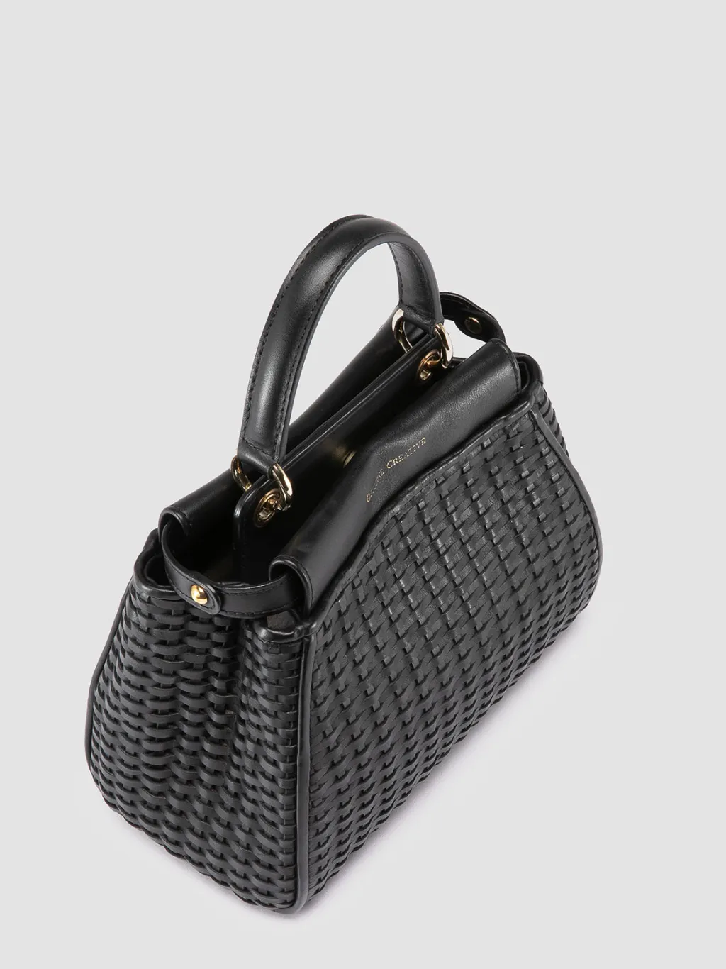 Women Officine Creative NOLITA 029 - Woven Leather Handle Bag