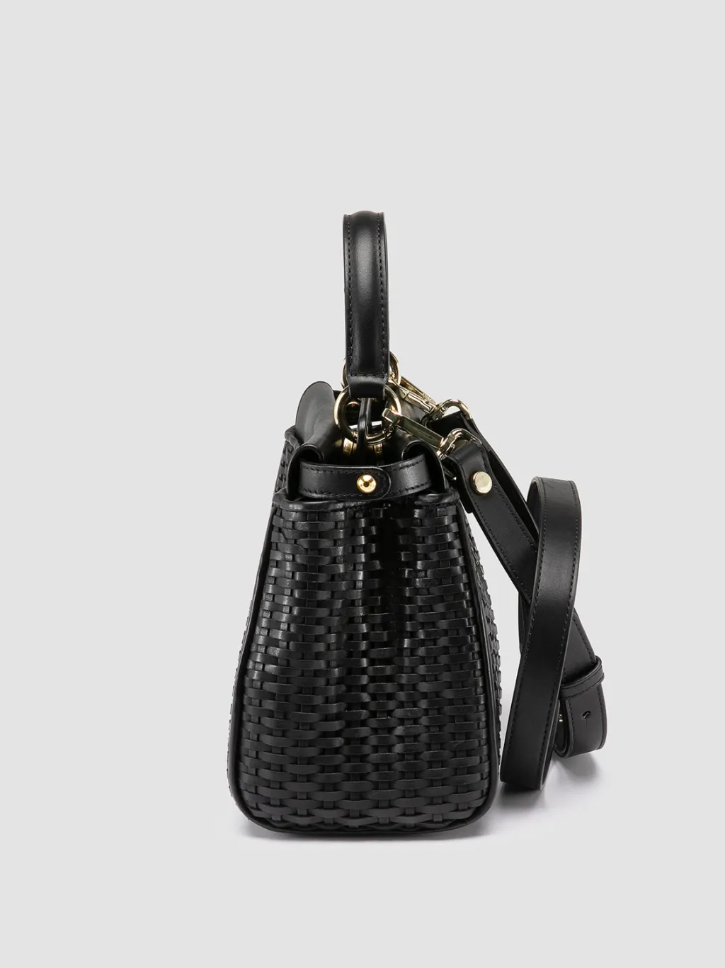 Women Officine Creative NOLITA 029 - Woven Leather Handle Bag
