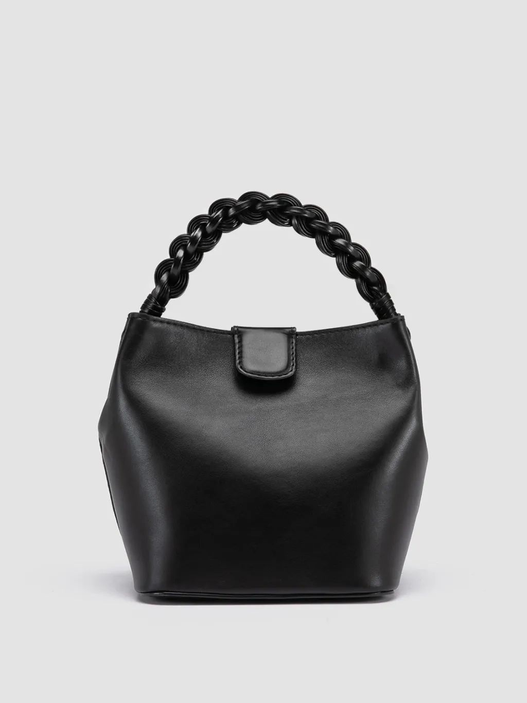 Women Officine Creative NOLITA WOVEN 227 - Black Leather Handle Bag