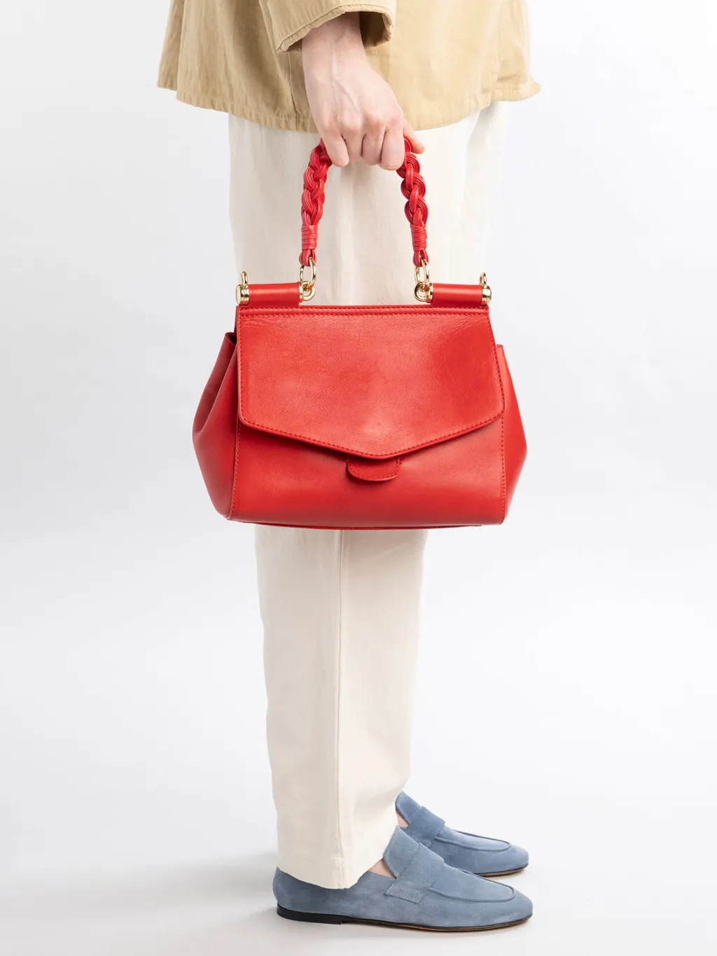 Women Officine Creative NOLITA WOVEN 223 - Leather Handle Bag