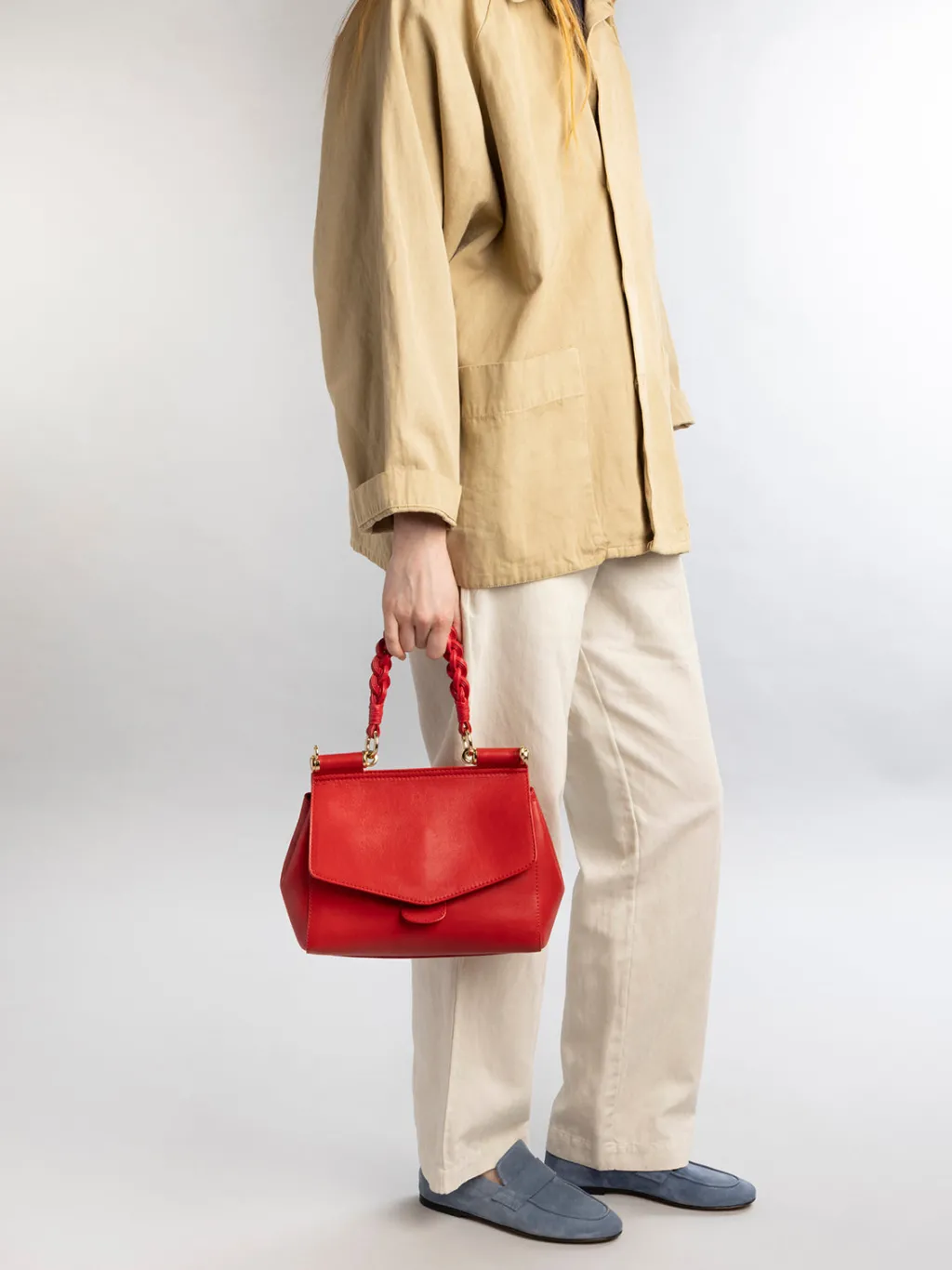 Women Officine Creative NOLITA WOVEN 223 - Leather Handle Bag