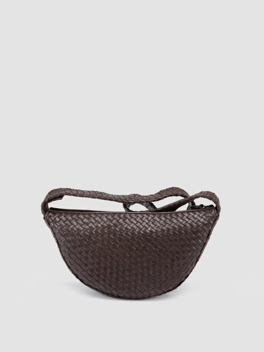 Women Officine Creative OC CLASS 068 - Brown Woven Leather Crossbody Bag