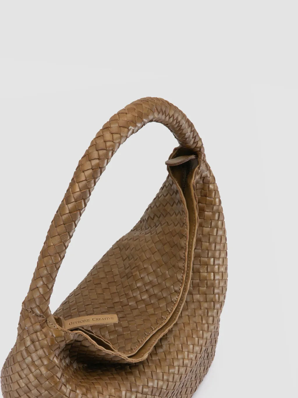 Women Officine Creative OC CLASS 09 - Green Leather Hobo Bag