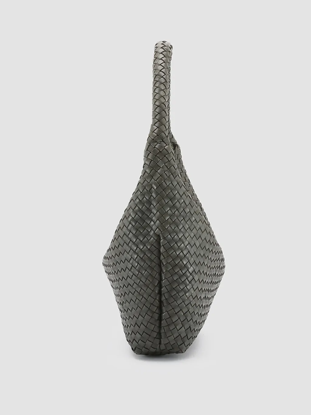 Women Officine Creative OC CLASS 9 - Green Woven Leather Tote Bag