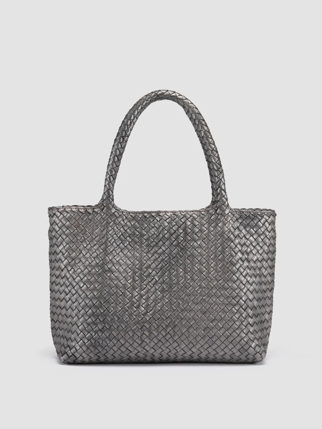Women Officine Creative OC CLASS 48 - Grey Leather Tote Bag