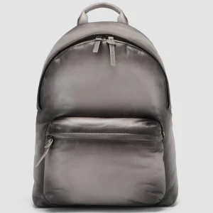 Women Officine Creative OC PACK - Grey Leather Backpack