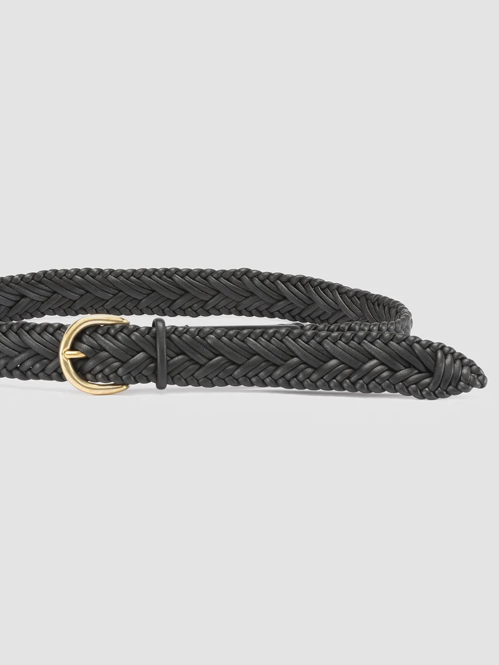 Women Officine Creative OC STRIP 36 - Woven Leather Belt