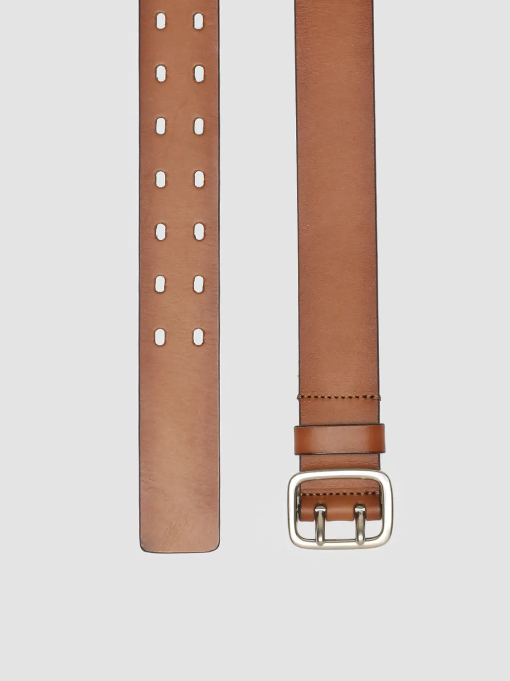 Officine Creative OC STRIP 049 - Brown Leather Belt