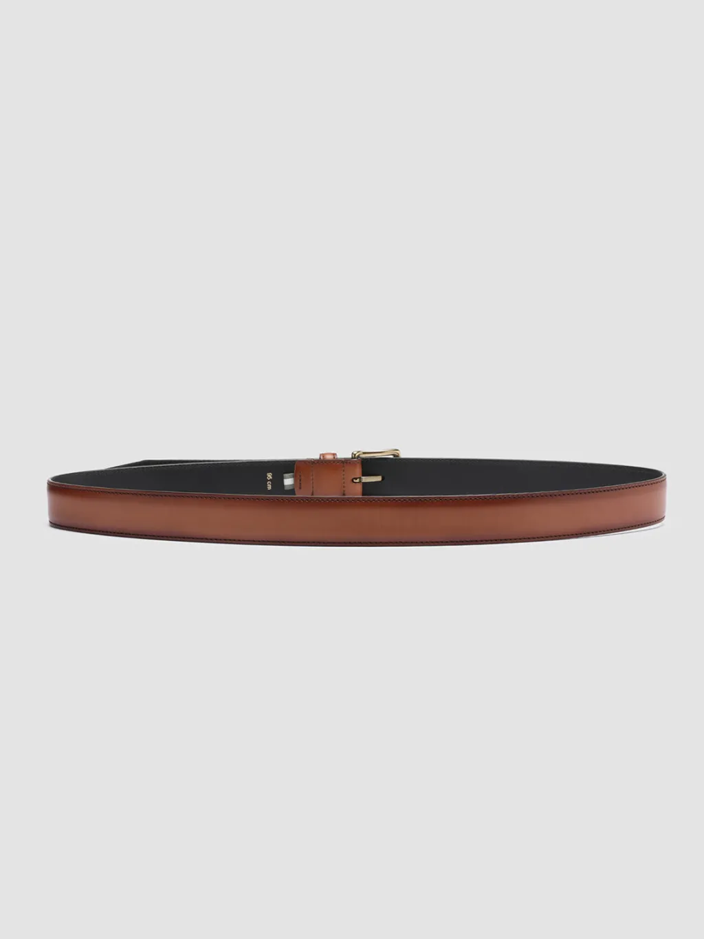 Officine Creative OC STRIP 05 - Brown Leather Belt