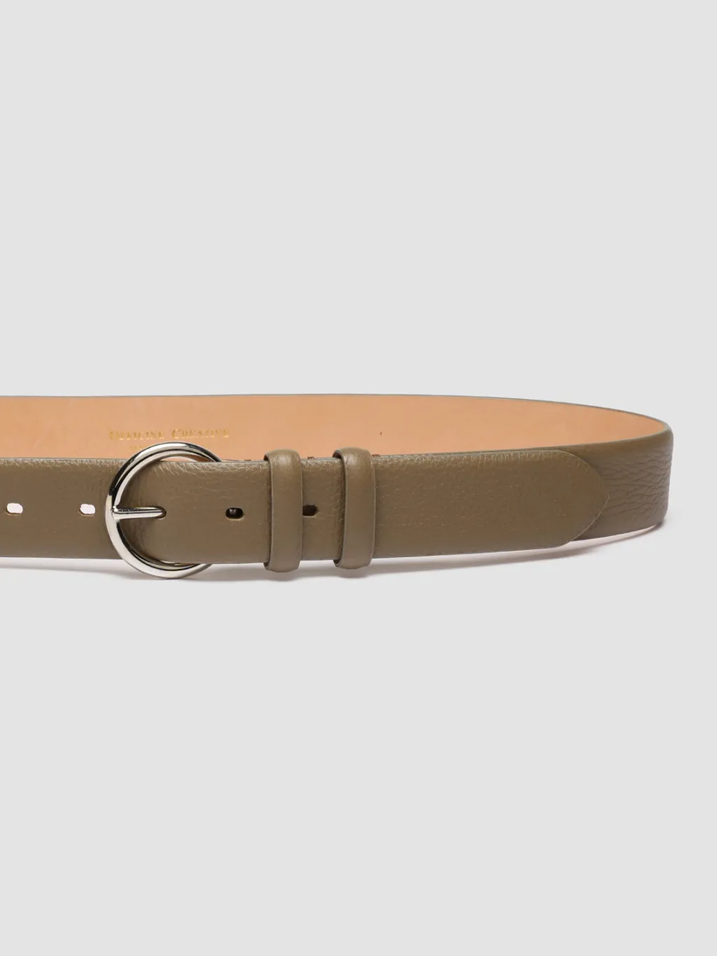 Women Officine Creative OC STRIP 065 - Brown Leather Belt