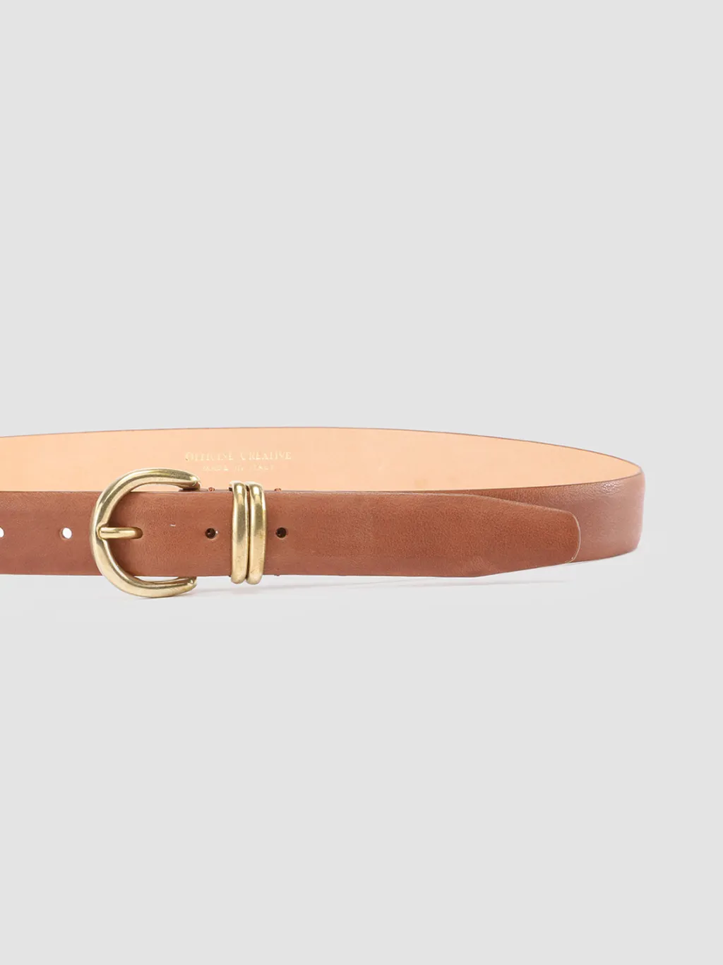 Women Officine Creative OC STRIP 46 - Brown Leather Belt