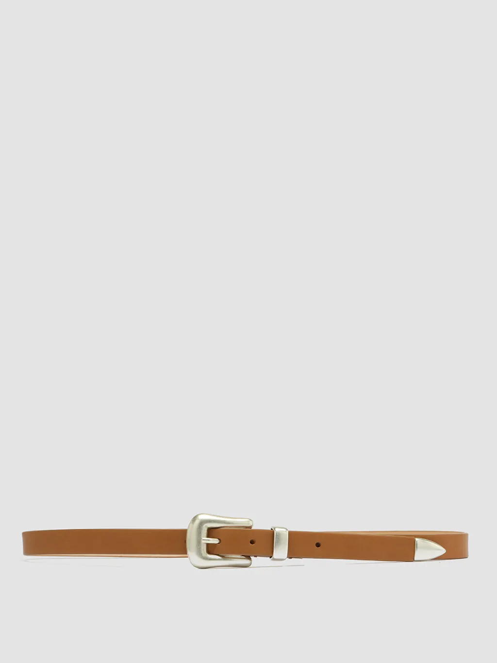 Women Officine Creative OC STRIP 066 - Brown Nappa Leather Belt