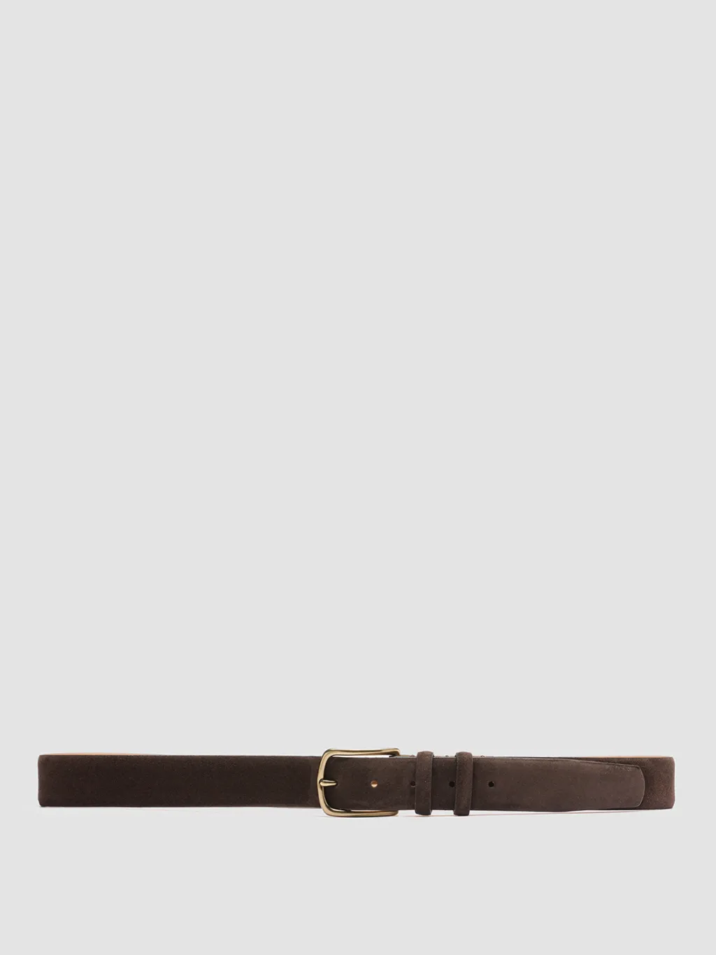 Officine Creative OC STRIP 33 - Brown Suede Belt