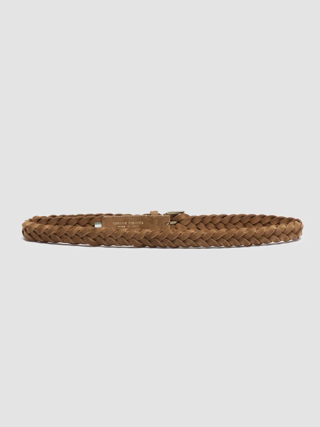 Women Officine Creative OC STRIP 32 - Brown Suede Belt