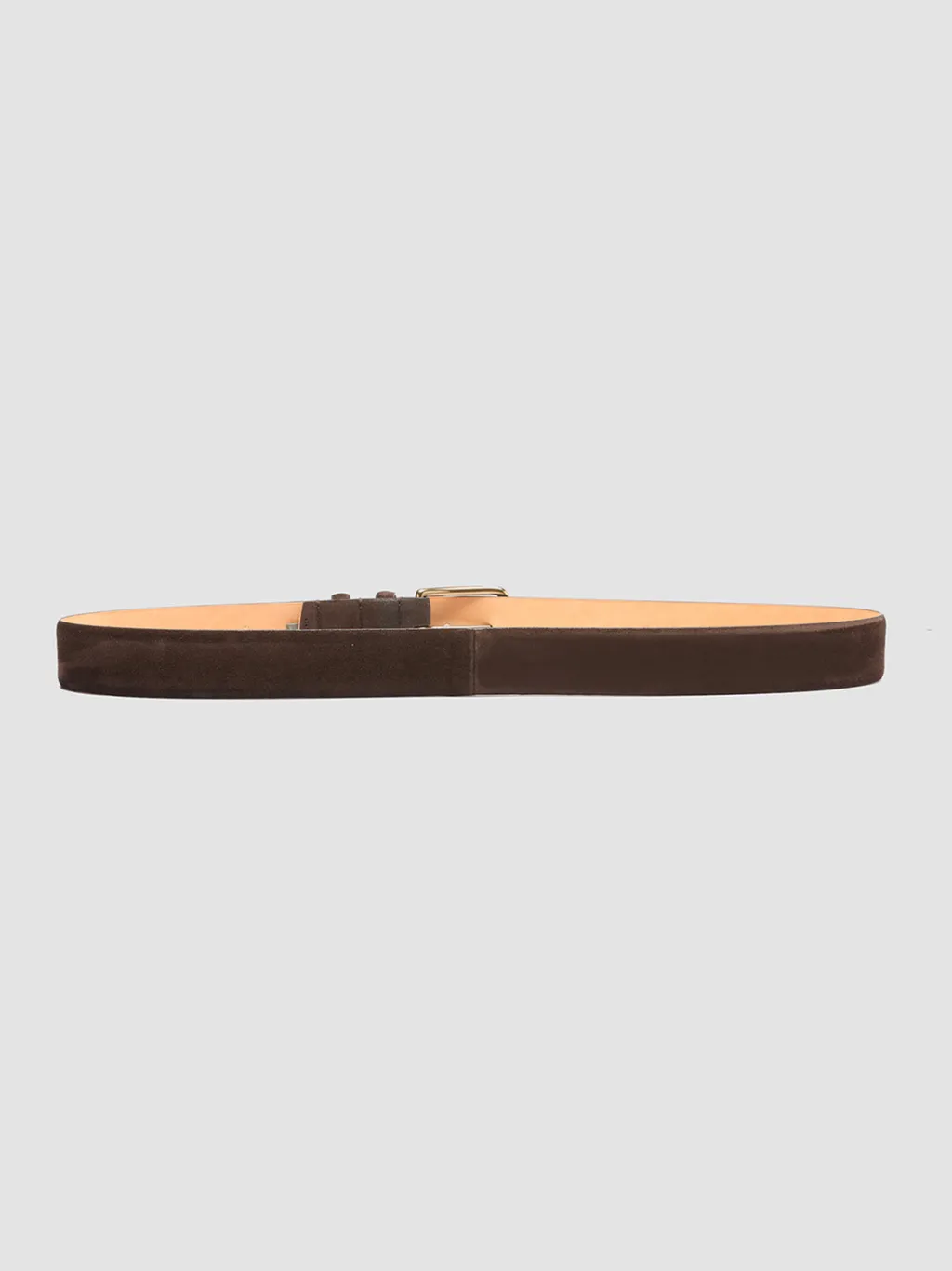Officine Creative OC STRIP 33 - Brown Suede Belt