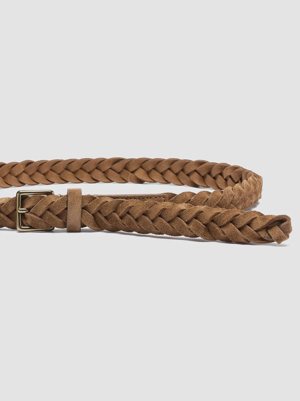 Women Officine Creative OC STRIP 32 - Brown Suede Belt