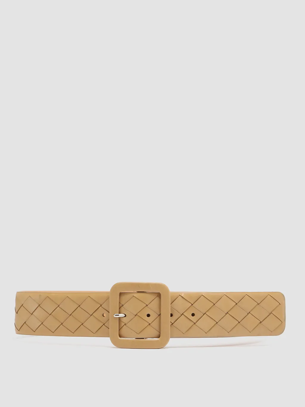 Women Officine Creative OC STRIP 059 - Brown Woven Leather Belt