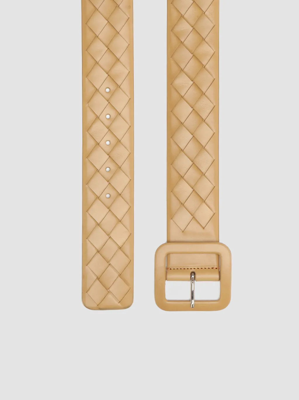 Women Officine Creative OC STRIP 059 - Brown Woven Leather Belt