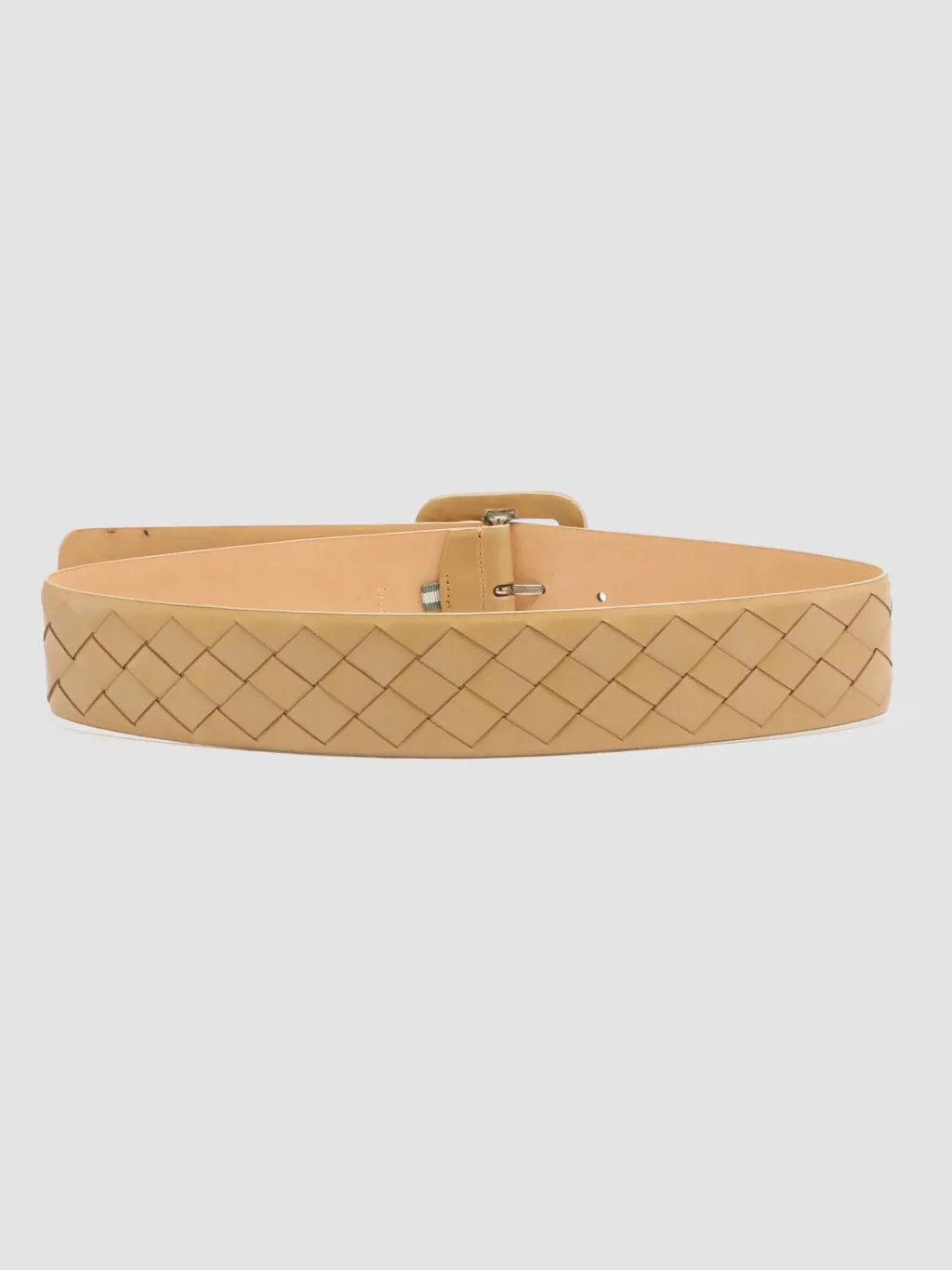 Women Officine Creative OC STRIP 059 - Brown Woven Leather Belt