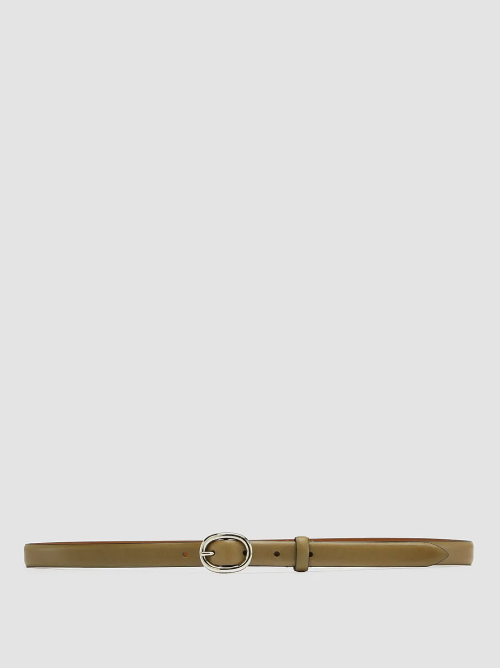 Women Officine Creative OC STRIP 56 - Green Leather Belt