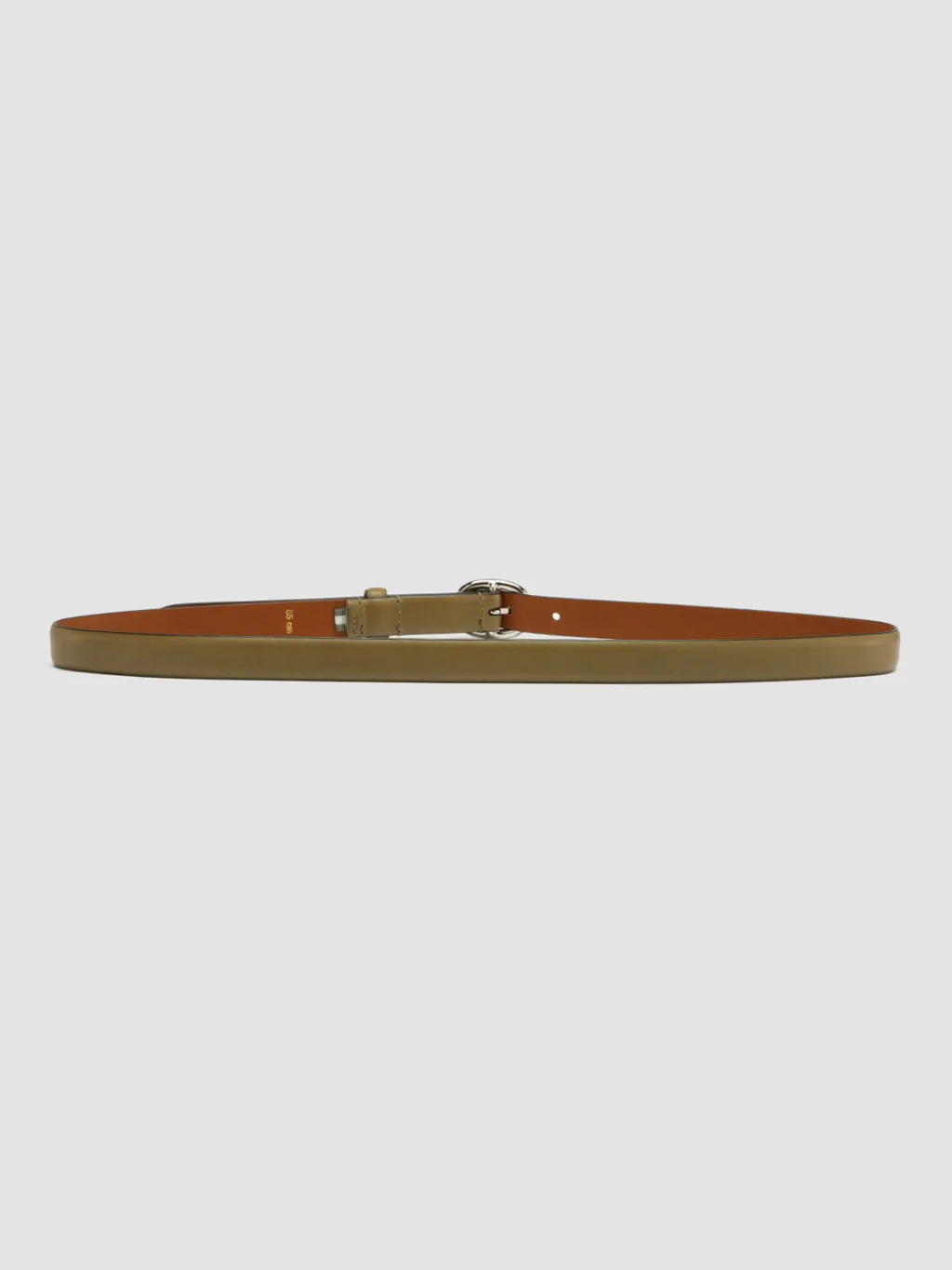 Women Officine Creative OC STRIP 56 - Green Leather Belt