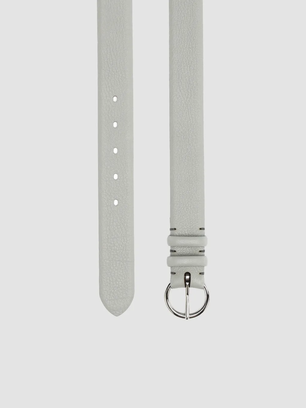 Women Officine Creative OC STRIP 065 - Grey Leather Belt