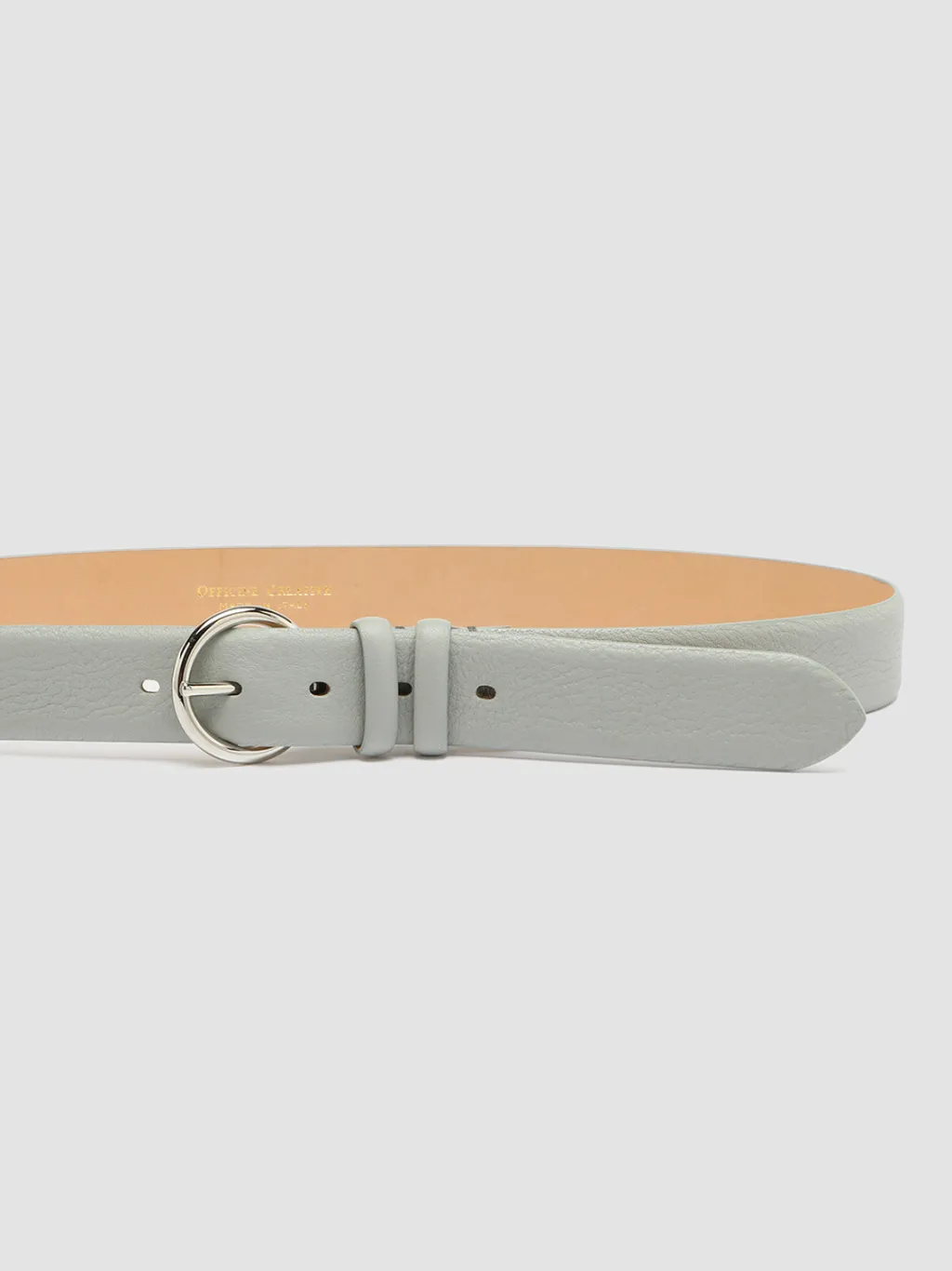 Women Officine Creative OC STRIP 065 - Grey Leather Belt