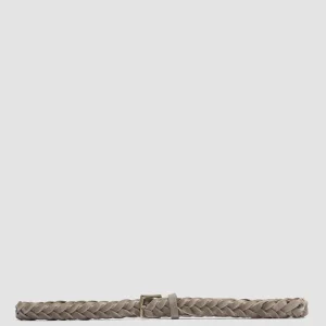 Women Officine Creative OC STRIP 32 - Grey Suede Belt