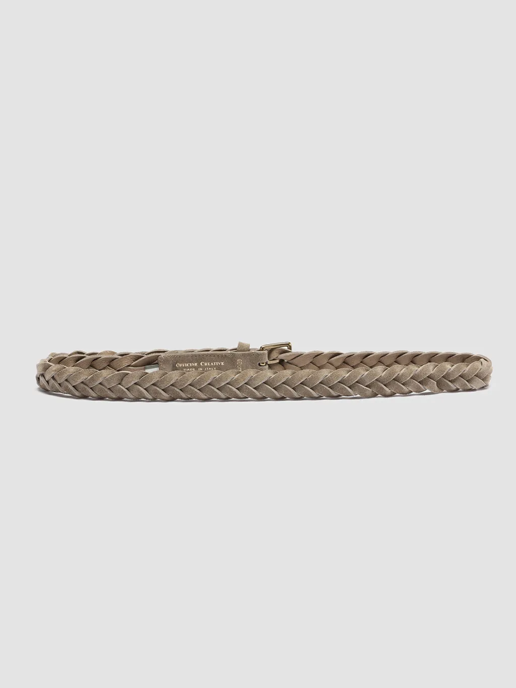 Women Officine Creative OC STRIP 32 - Grey Suede Belt