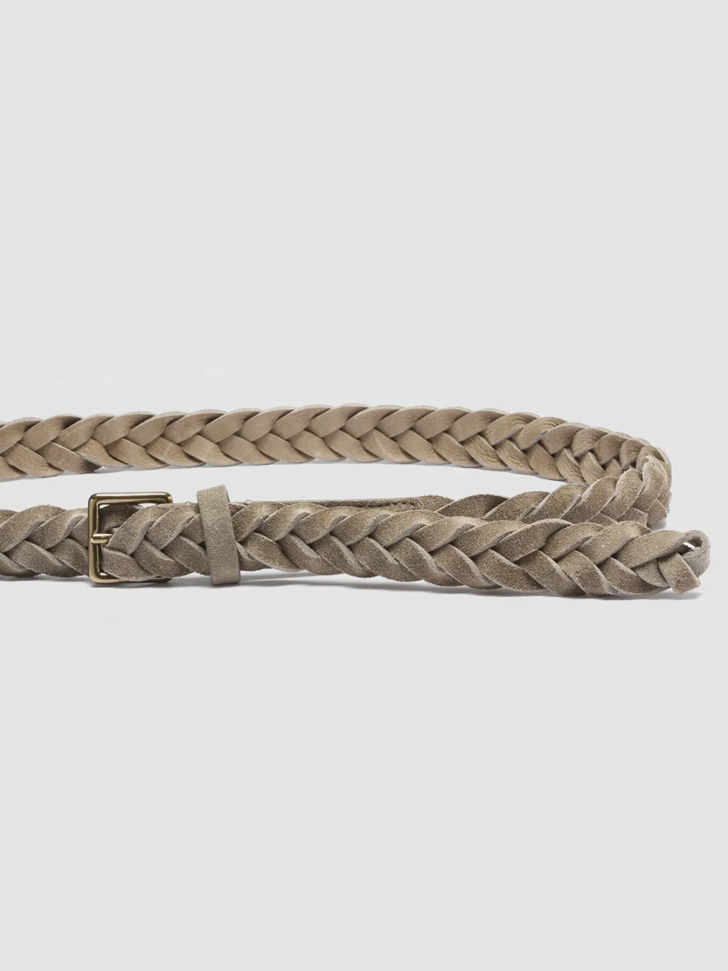 Women Officine Creative OC STRIP 32 - Grey Suede Belt