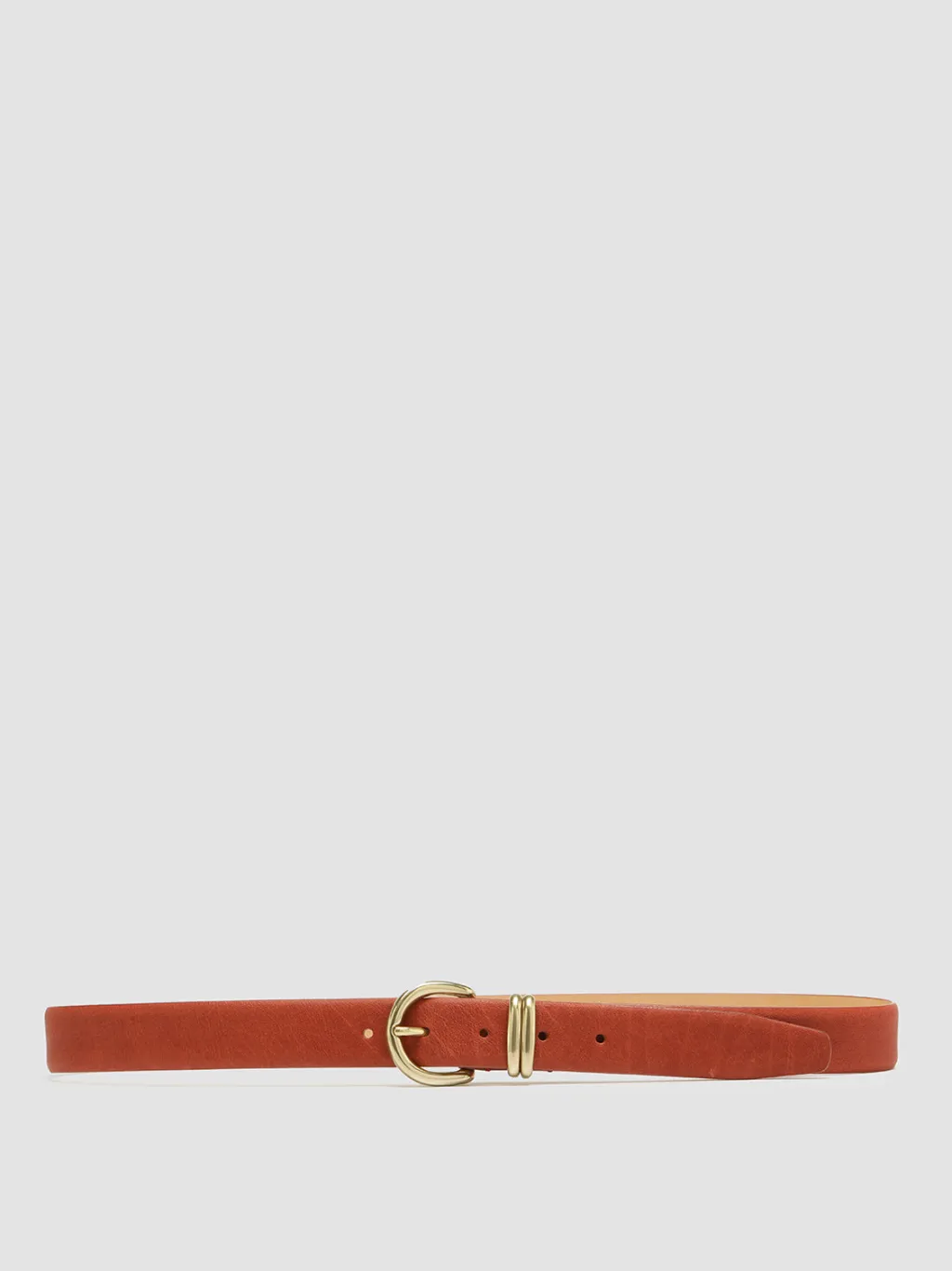 Women Officine Creative OC STRIP 46 - Red Leather Belt