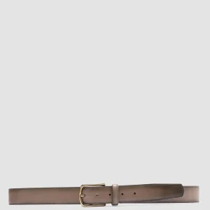 Officine Creative OC STRIP 04 - Taupe Leather Belt