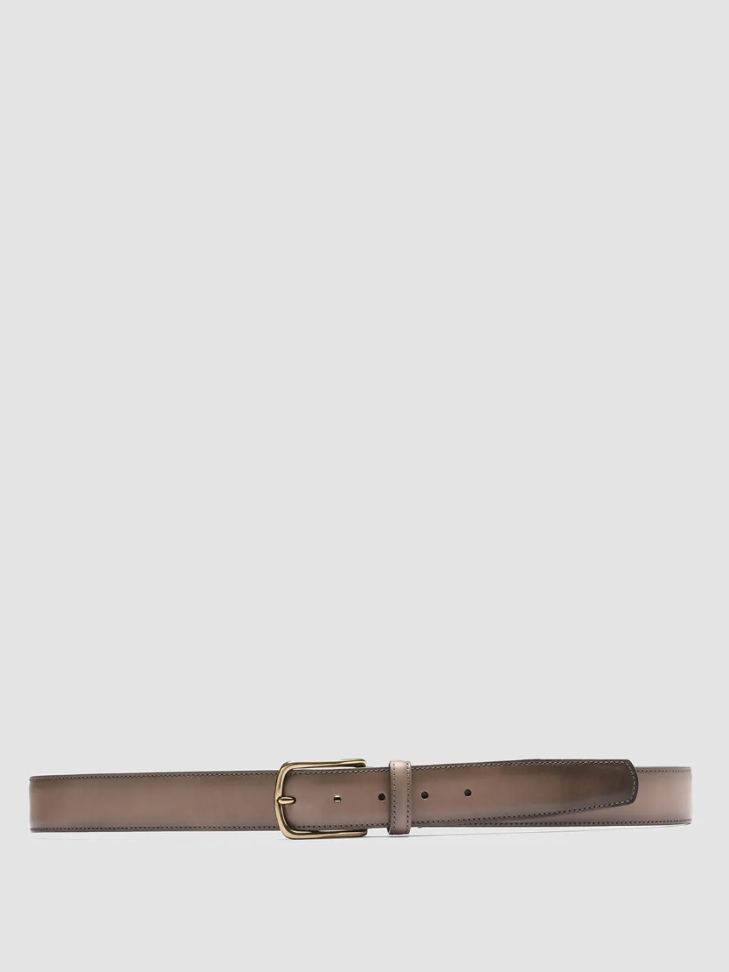 Officine Creative OC STRIP 04 - Taupe Leather Belt