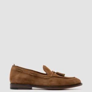Officine Creative OPERA 002 - Brown Suede Tassel Loafers