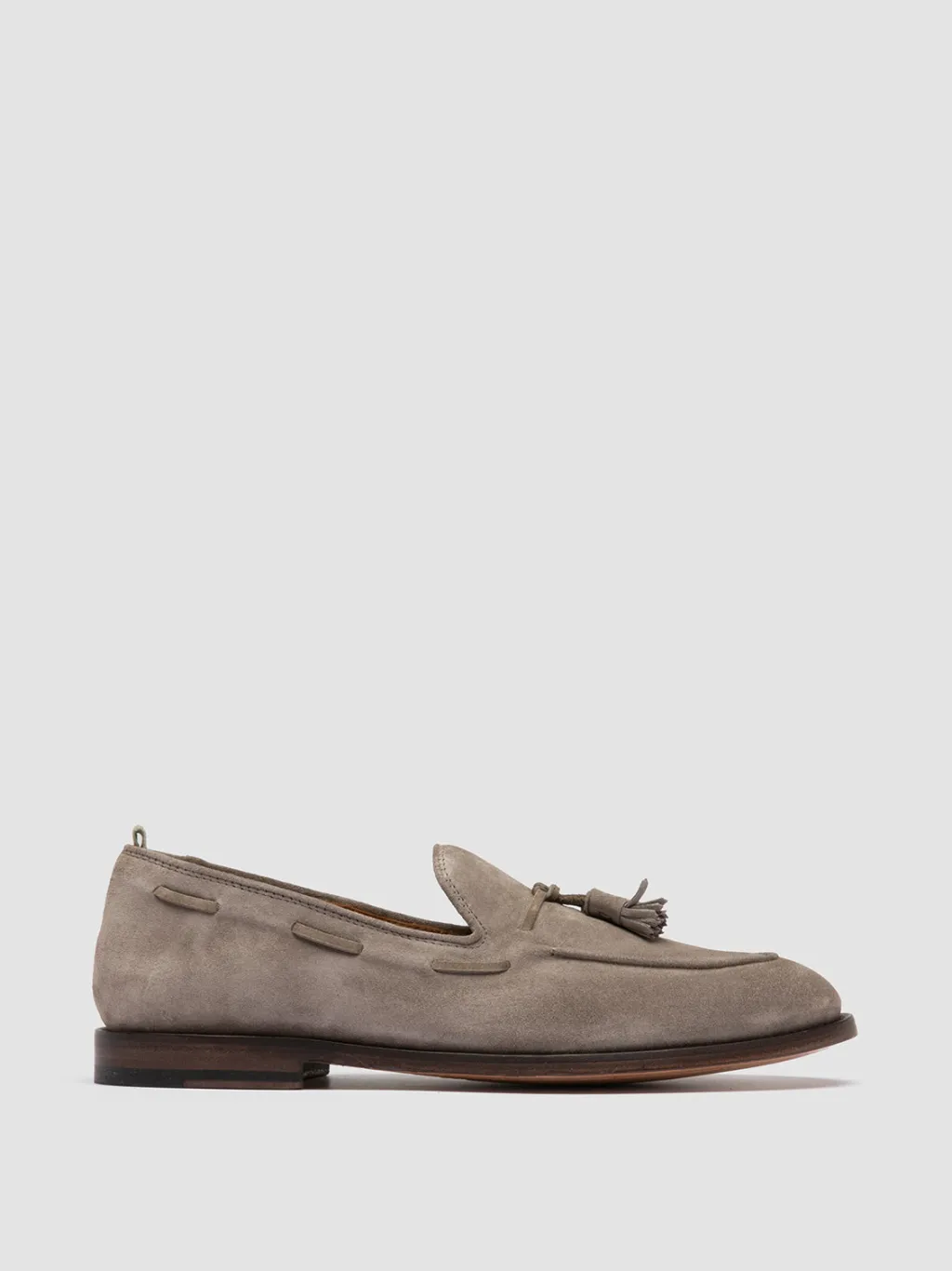 Officine Creative OPERA 002 - Taupe Suede Tassel Loafers