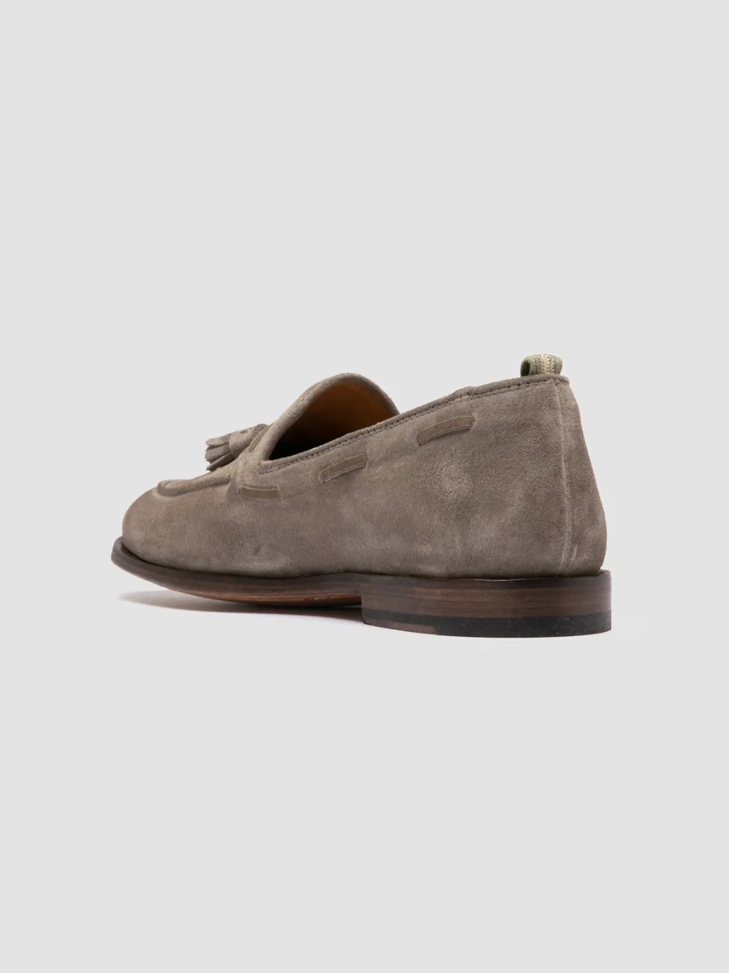 Officine Creative OPERA 002 - Taupe Suede Tassel Loafers